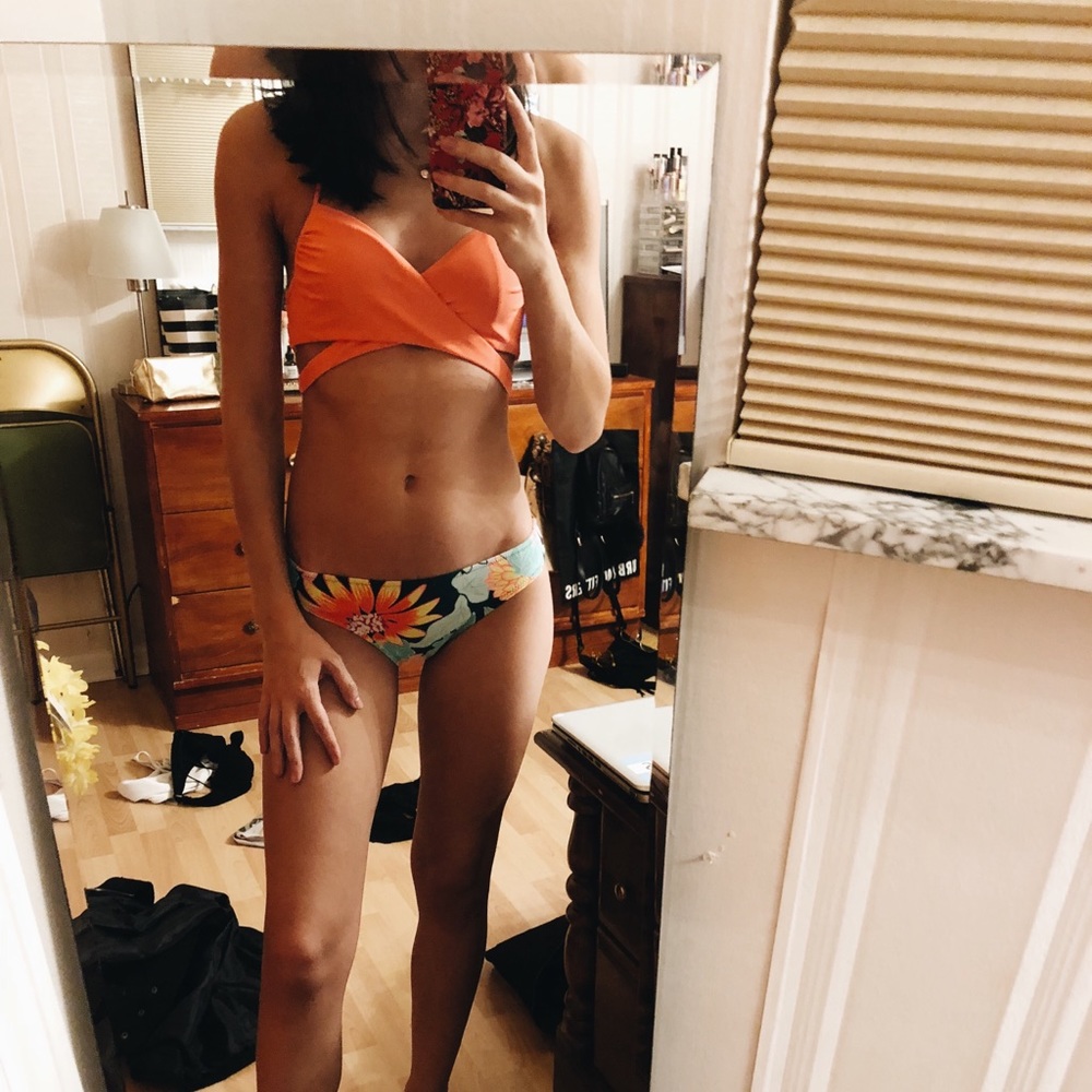Floral Wrap Bikini
